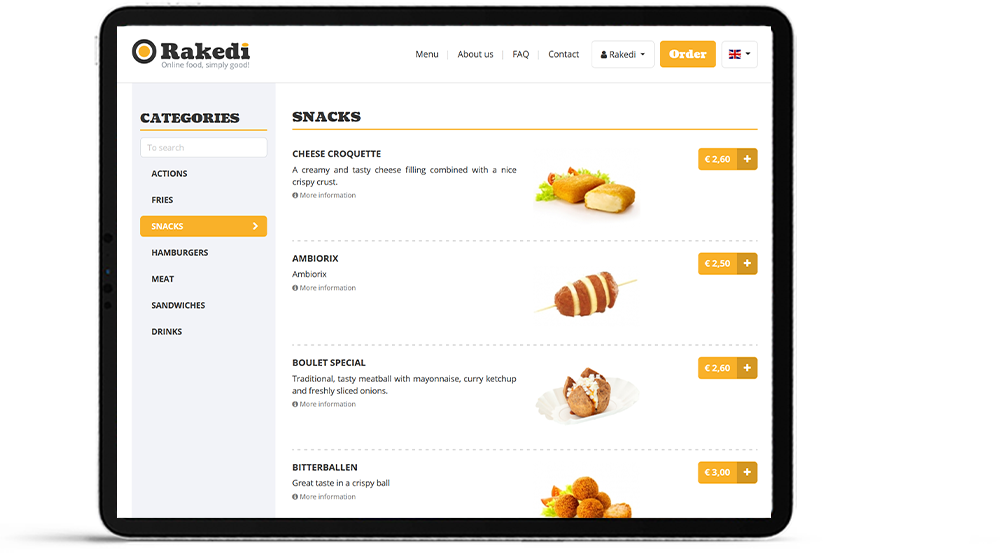 Order online Order online