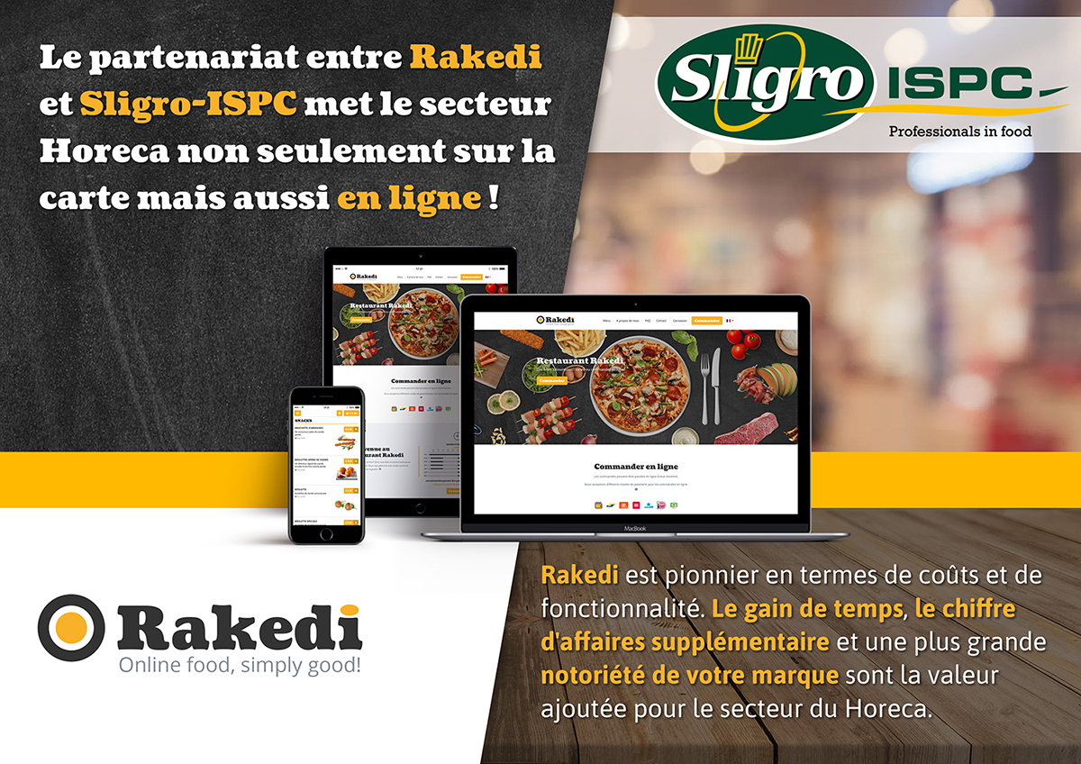 Coopération entre Sligro-ISPC et Rakedi Coopération entre Sligro-ISPC et Rakedi
